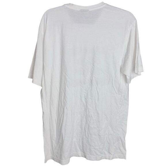 crazy jack mens xxl fiji islands white crew neck short sleeve t-shirt - Picture 3 of 10